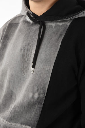 Embroidered Oversized WIREFRAME TIE-DYE Hoodie