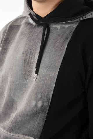 Felpa Oversize WIREFRAME TIE-DYE Ricamata