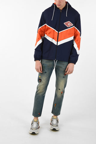 Hooded Nylon Jacket