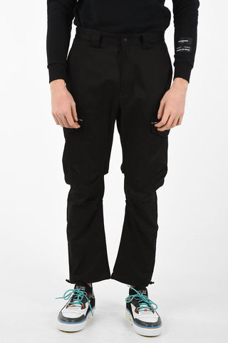 Stretch Cotton CROSS Cargo Pants with Belt Loops