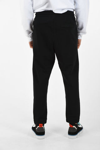 Cotton LOGO SLIM Joggers with Drawstring Closure
