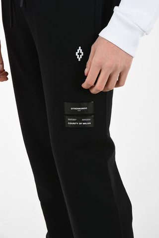 Cotton LOGO SLIM Joggers with Drawstring Closure