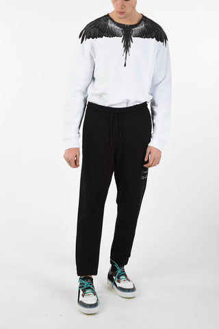 Cotton LOGO SLIM Joggers with Drawstring Closure