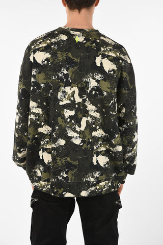 Cotton Camouflage Oversized OTROMUNDO Sweatshirt