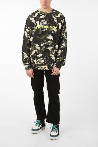 Cotton Camouflage Oversized OTROMUNDO Sweatshirt
