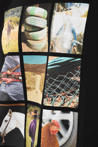 Felpa Girocollo PHOTO PUZZLE Stampata