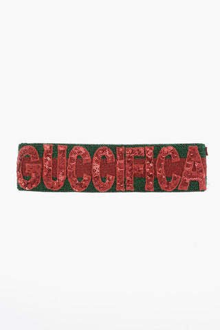 sequined and lurex Headband