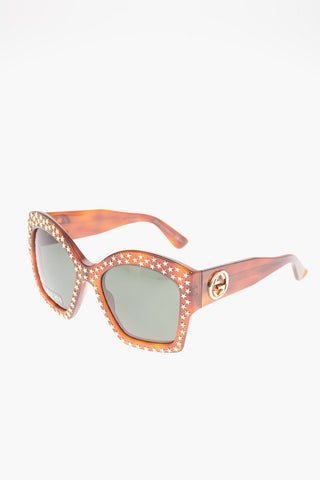 Starts Faded Lenses Sunglasses