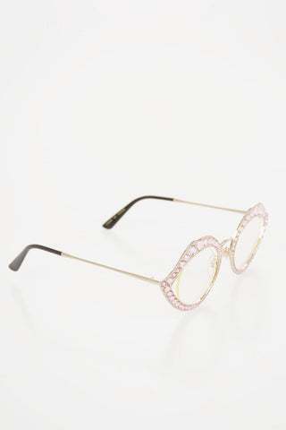 rhinestone embellished Sunglasses