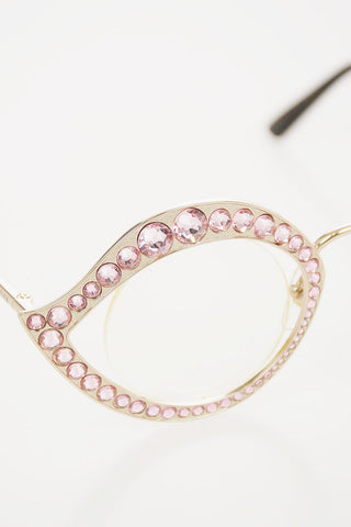 rhinestone embellished Sunglasses