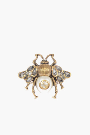 Jewel and Logo Ring