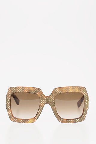 rhinestone embellished Sunglasses