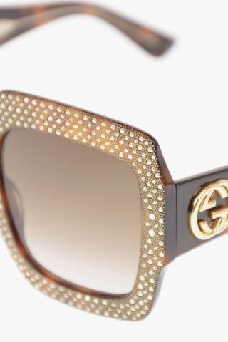 rhinestone embellished Sunglasses