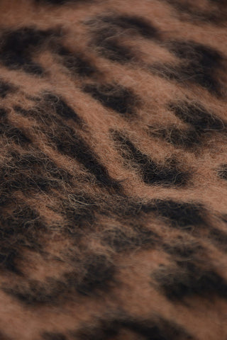 leopard-print Beanie