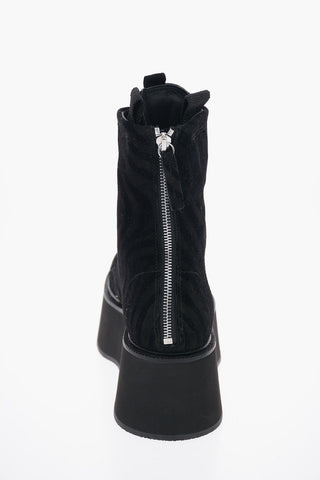 Animal Printed SUKIE Platform Combat Boots