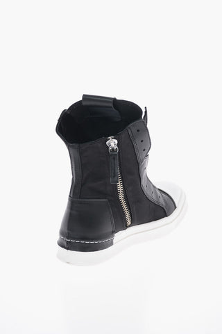 Sneakers Alte SKIN con Chiusura Zip