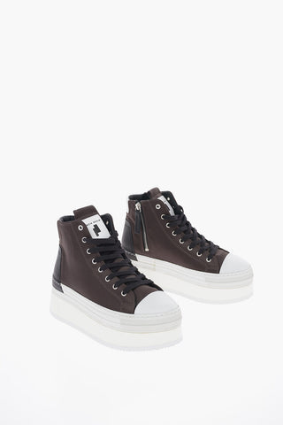 Sneakers Platform BURTON in Satin