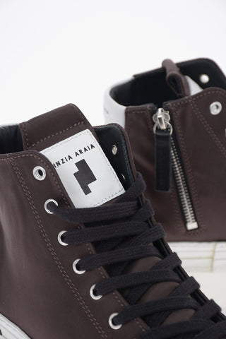 Sneakers Platform BURTON in Satin