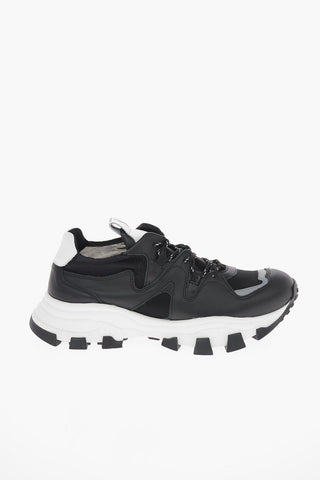 Leather and Textile DRAGON TRAIL Sneakers