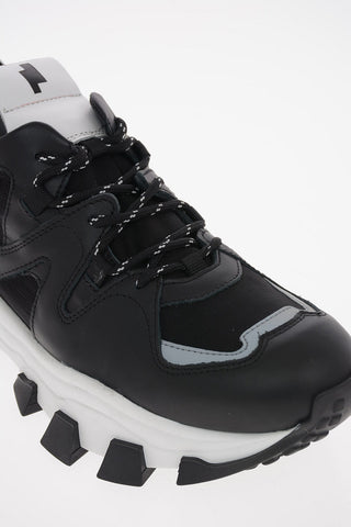 Leather and Textile DRAGON TRAIL Sneakers