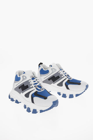 Sneakers DRAGON TRAIL in Pelle e Tessuto