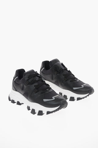 Fabric and Leather DRAGON TRAIL Sneakers
