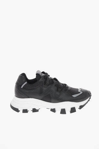 Fabric and Leather DRAGON TRAIL Sneakers