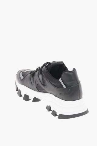 Fabric and Leather DRAGON TRAIL Sneakers