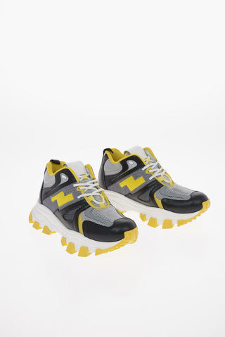 Textile and Leather DRAGON TRAIL Sneakers