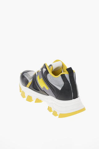 Textile and Leather DRAGON TRAIL Sneakers