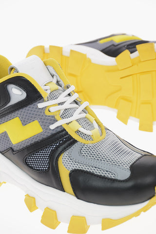 Textile and Leather DRAGON TRAIL Sneakers
