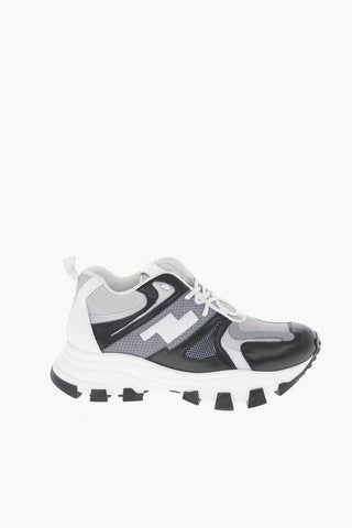 Textile and Leather DRAGON TRAIL Sneakers