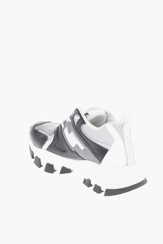 Textile and Leather DRAGON TRAIL Sneakers