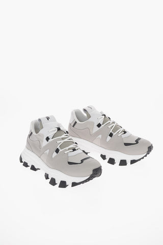 Leather and Textile DRAGON TRAIL Sneakers