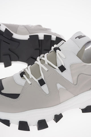Leather and Textile DRAGON TRAIL Sneakers