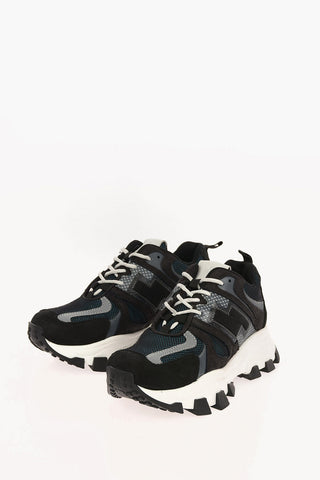 Leather and Textile DRAGON TRAIL Sneakers