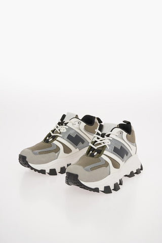 Fabric and Leather DRAGON TRAIL Sneakers