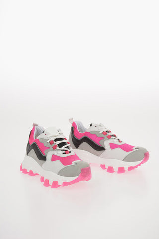 Textile and Leather DRAGON TRAIL Sneakers