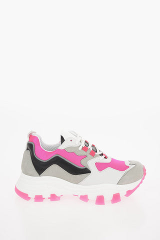 Textile and Leather DRAGON TRAIL Sneakers