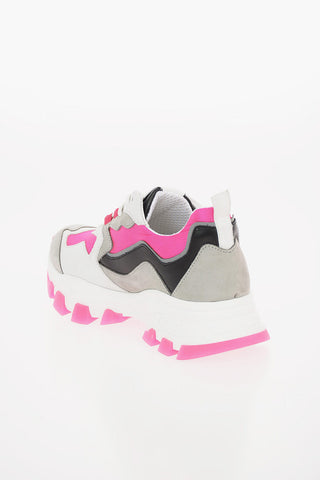 Textile and Leather DRAGON TRAIL Sneakers