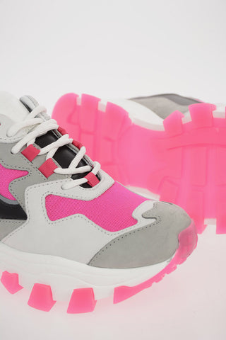 Textile and Leather DRAGON TRAIL Sneakers