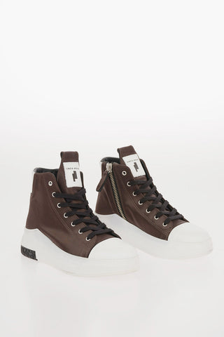Satin ARAIA 75 High Top Sneakers
