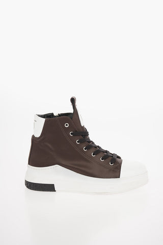 Satin ARAIA 75 High Top Sneakers