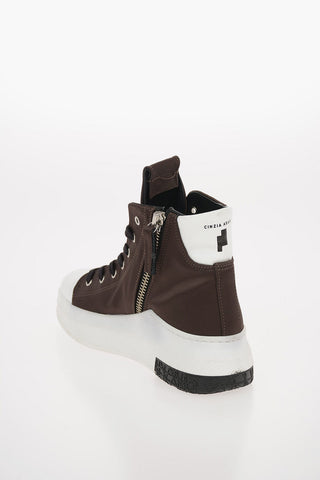 Satin ARAIA 75 High Top Sneakers