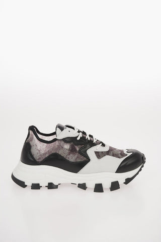 Snake Printed DRAGON TRAIL Sneakers