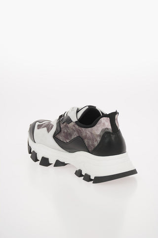 Snake Printed DRAGON TRAIL Sneakers