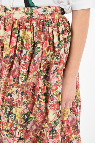 High Waist MELVILLE PARACHUTE Skirt with Belt 