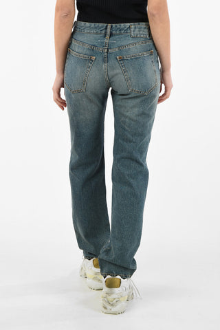 MM6 Stonewashed boyfriend Jeans