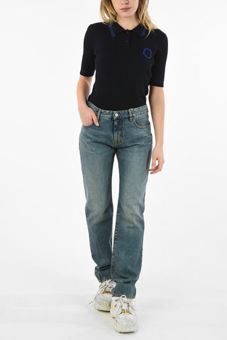 MM6 Stonewashed boyfriend Jeans