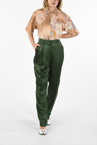 MM4 High Waist Single Pleat Pants